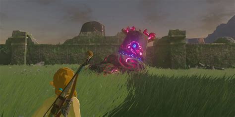 BoTW: [Minor Spoilers] Great Guardian Weapon and Parts Trick 